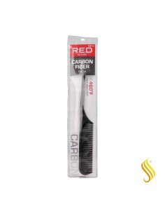 Red Kiss Carbon Rat Tail Comb Peine